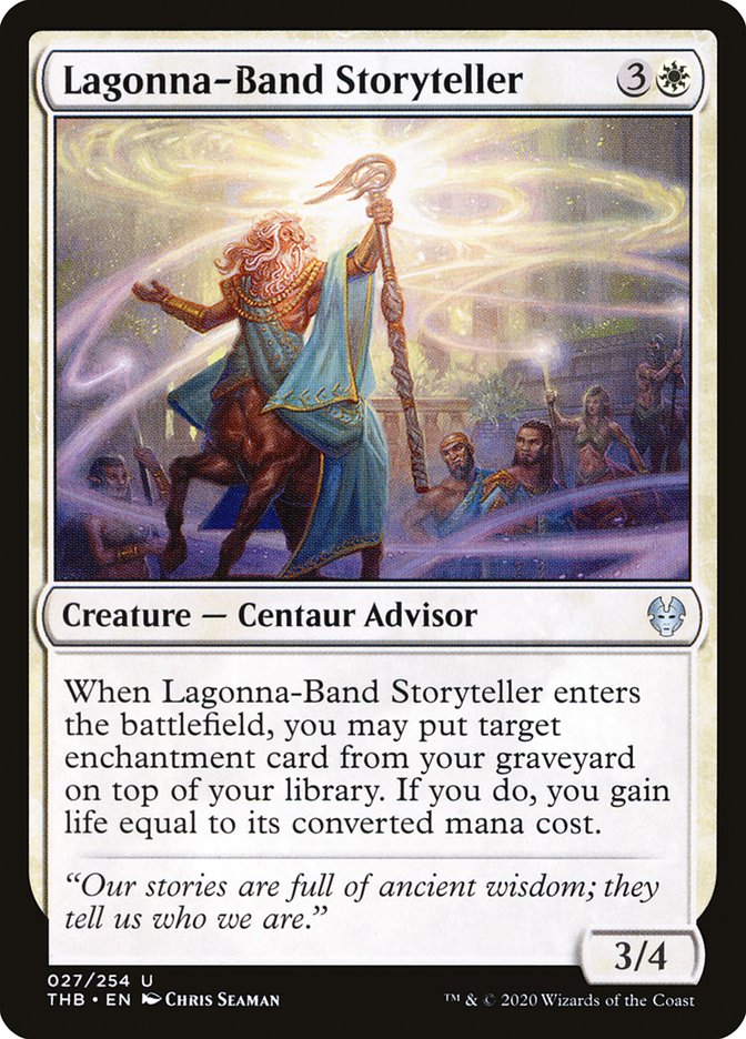 Lagonna-Band Storyteller [Theros Beyond Death] Foil