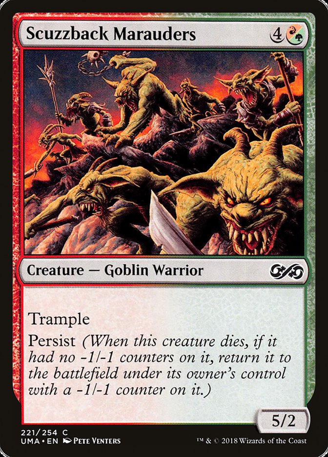 Scuzzback Marauders [Ultimate Masters] Foil