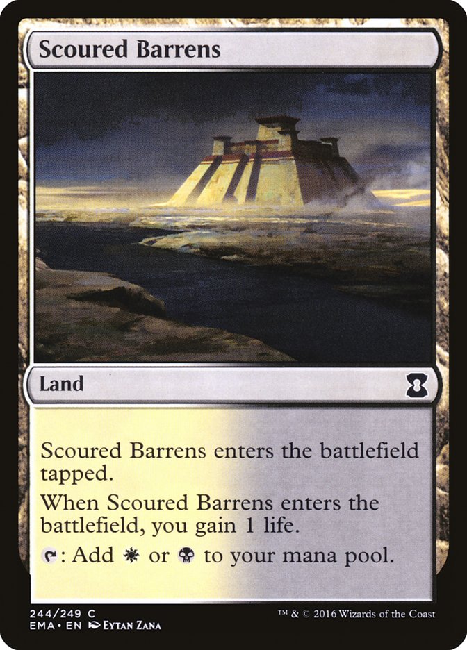 Scoured Barrens [Eternal Masters] Foil