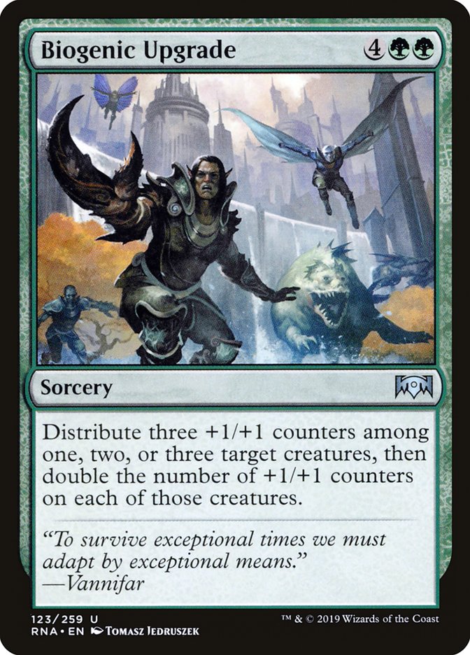 Biogenic Upgrade [Ravnica Allegiance] Foil