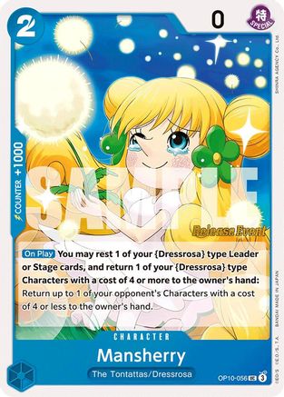 Mansherry (OP10-056) - [Royal Blood Release Event Cards]