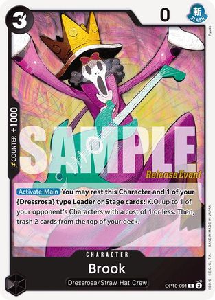 Brook (091) (OP10-091) - [Royal Blood Release Event Cards]
