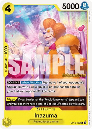 Inazuma (OP10-100) - [Royal Blood Release Event Cards]