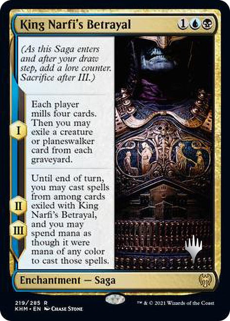 King Narfi's Betrayal (Promo Pack) [Kaldheim Promos] Foil