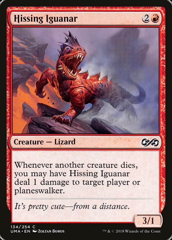 Hissing Iguanar [Ultimate Masters] Foil