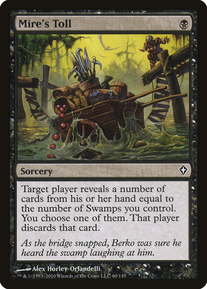Mire's Toll [Worldwake] Foil