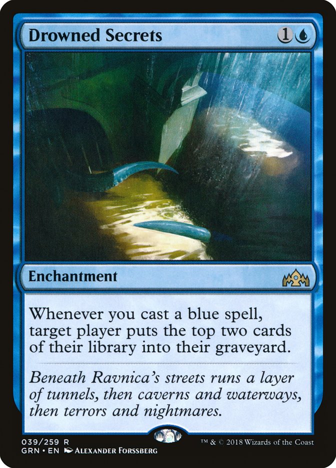 Drowned Secrets [Guilds of Ravnica] Foil