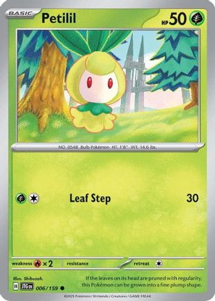 Petilil (006/159) [Scarlet & Violet: Journey Together] Reverse Holofoil