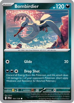 Bombirdier (101/159) [Scarlet & Violet: Journey Together] Reverse Holofoil