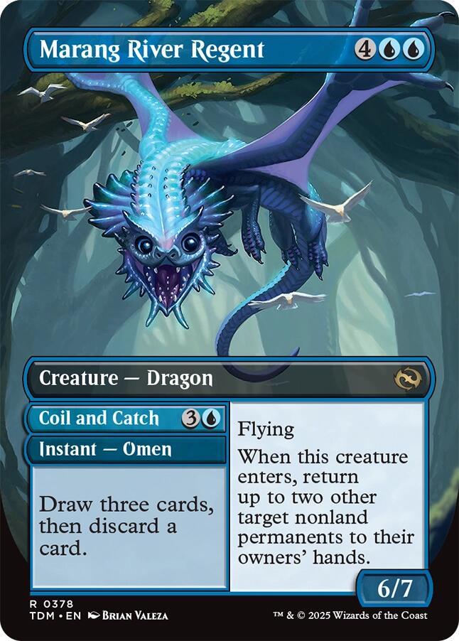 Marang River Regent (Borderless) [Tarkir: Dragonstorm] Foil