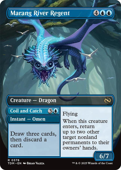 Marang River Regent (Borderless) [Tarkir: Dragonstorm] Foil