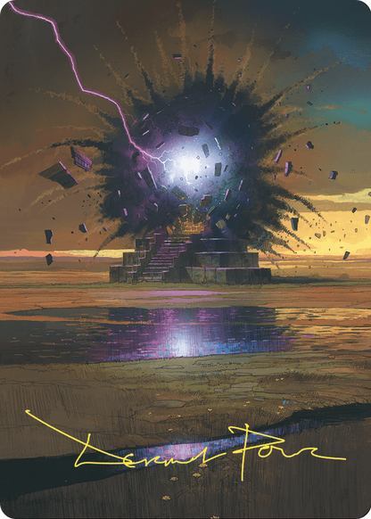 Return to Dust // Return to Dust  [Commander Masters Art Series] (Borderless) Foil