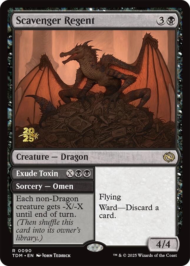 Scavenger Regent [Tarkir: Dragonstorm Prerelease Cards] Foil