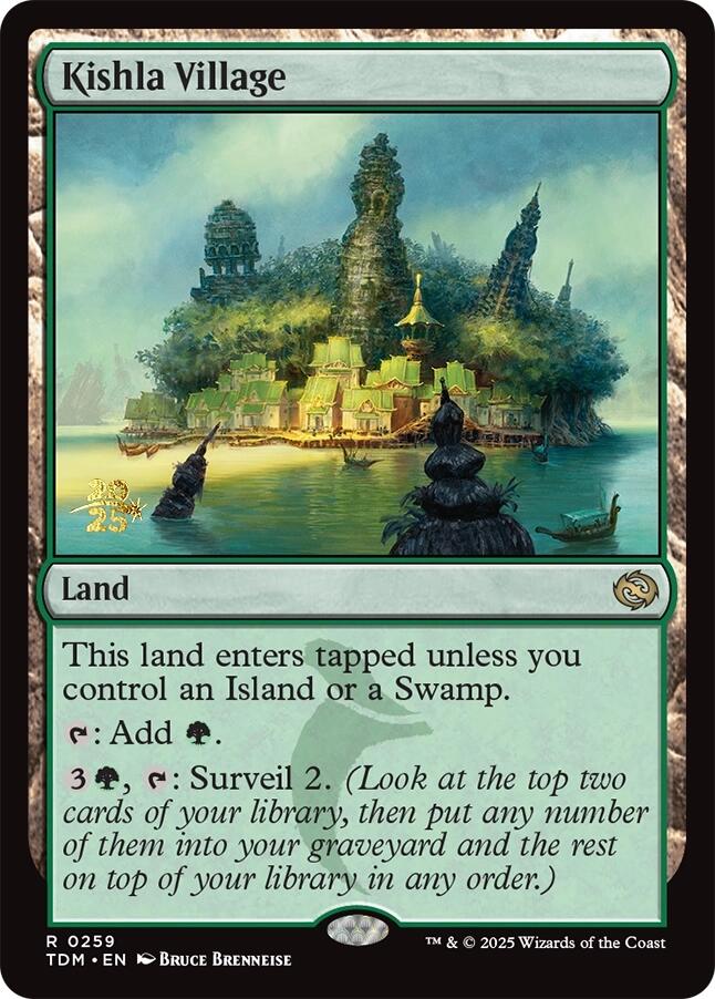 Kishla Village [Tarkir: Dragonstorm Prerelease Promos] Foil