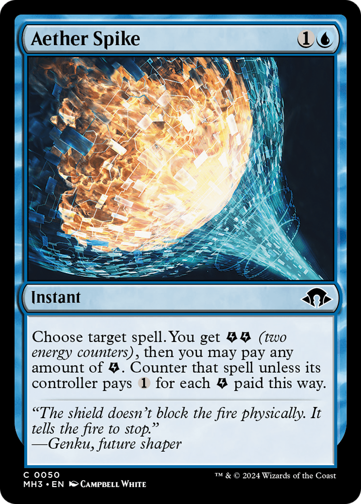 Aether Spike [Modern Horizons 3] Foil