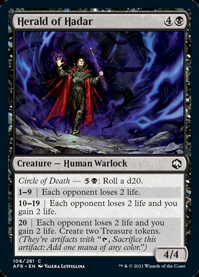 Herald of Hadar [Dungeons & Dragons: Adventures in the Forgotten Realms] Foil