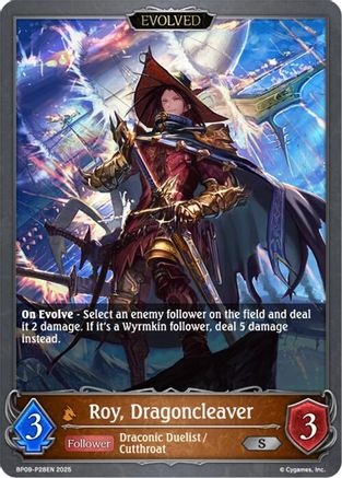 Roy, Dragoncleaver (Evolved) - P26EN (Foil)