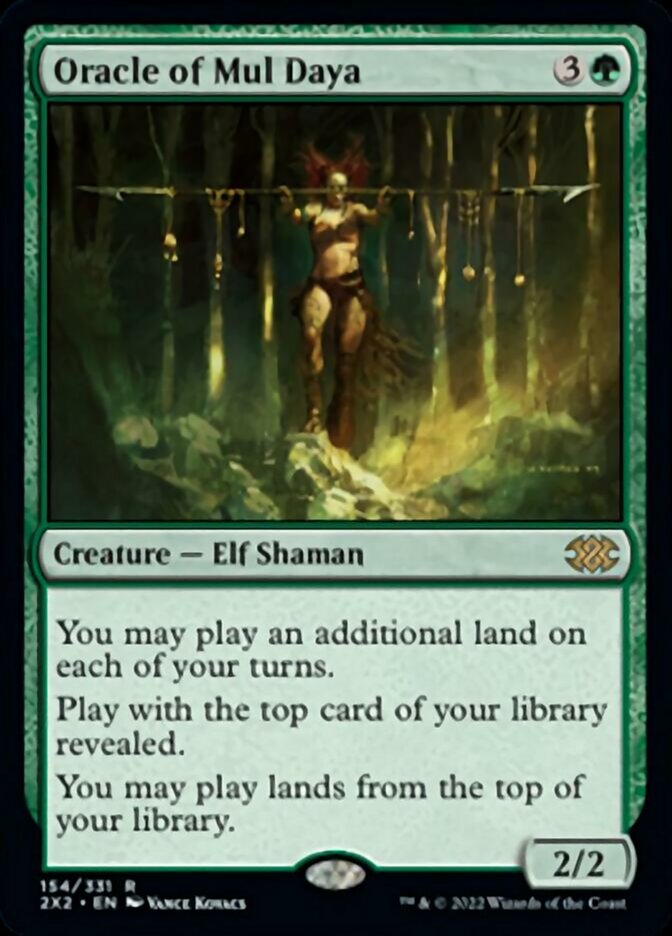 Oracle of Mul Daya [Double Masters 2022] Foil