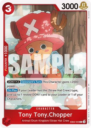 Tony Tony.Chopper (EB02-003) - [Extra Booster: Anime 25th Collection] Foil