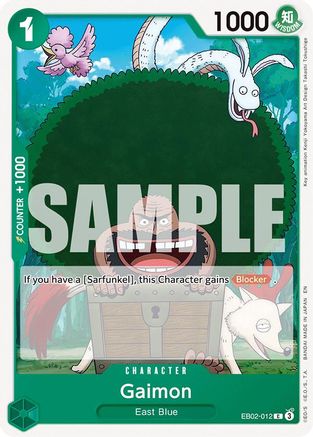 Gaimon (EB02-012) - [Extra Booster: Anime 25th Collection]