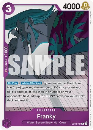Franky (EB02-037) - [Extra Booster: Anime 25th Collection] Foil