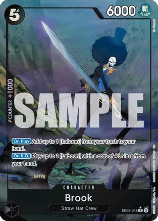 Brook (Alternate Art) (EB02-048) - [Extra Booster: Anime 25th Collection] Foil
