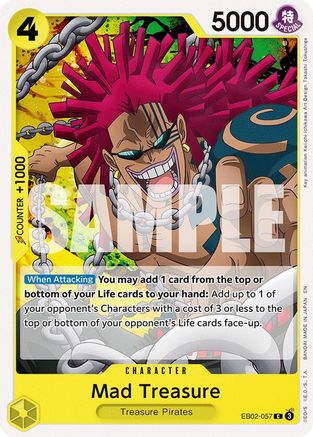 Mad Treasure (EB02-057) - [Extra Booster: Anime 25th Collection]