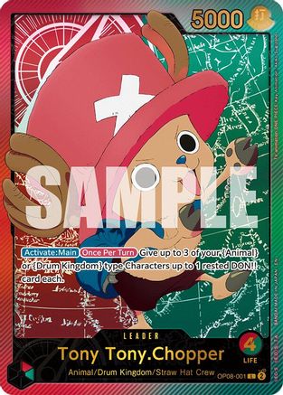 Tony Tony.Chopper (SPR) (OP08-001) - [Extra Booster: Anime 25th Collection] Foil