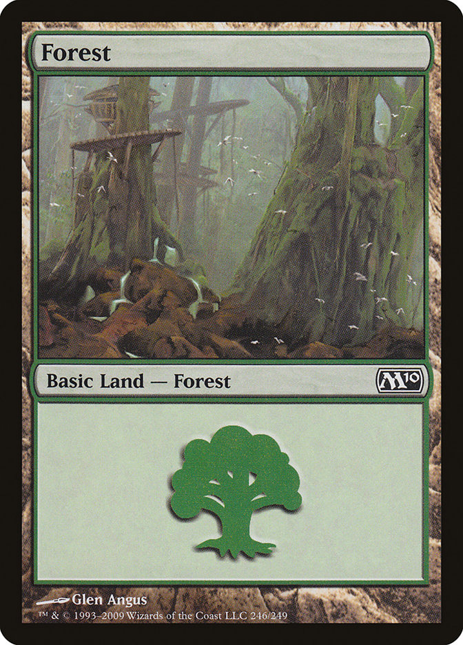 Forest (246) [Magic 2010] Foil