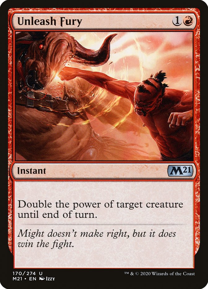 Unleash Fury [Core Set 2021] Foil