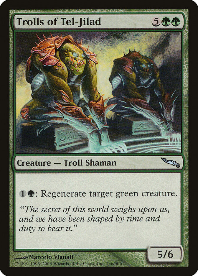 Trolls of Tel-Jilad [Mirrodin] Foil