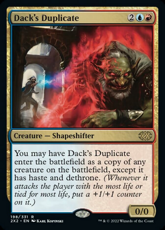 Dack's Duplicate [Double Masters 2022] Foil