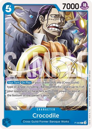Crocodile (Store 2-on-2 Battle 2025) (P-082) - [One Piece Promotion Cards]