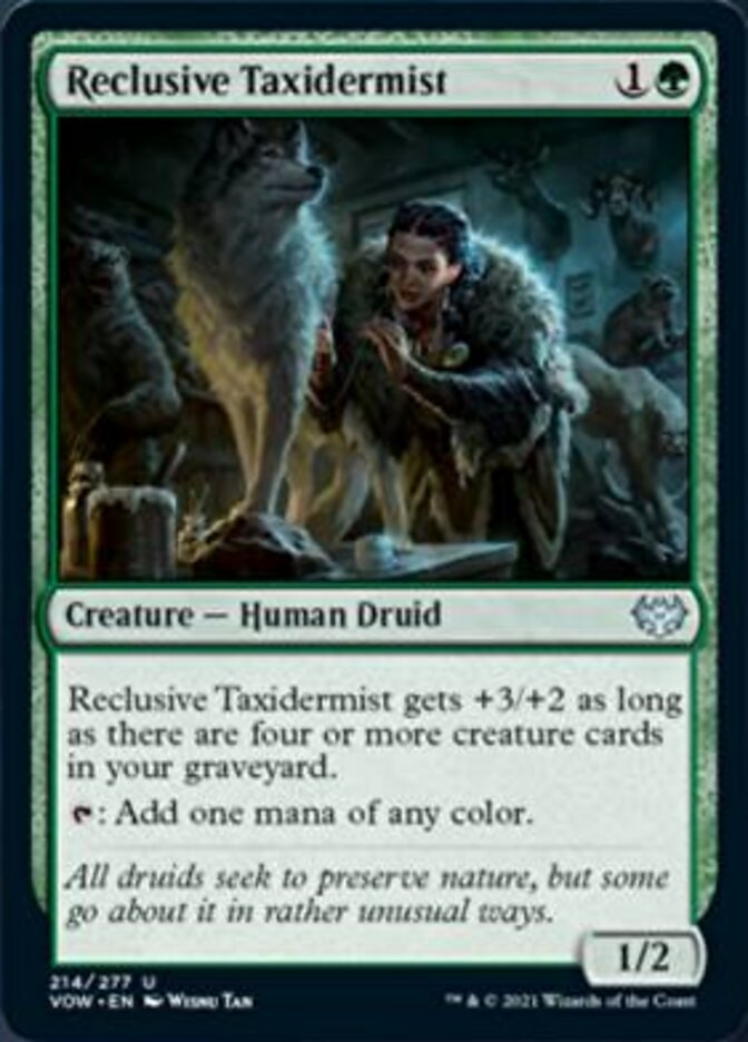 Reclusive Taxidermist [Innistrad: Crimson Vow] Foil