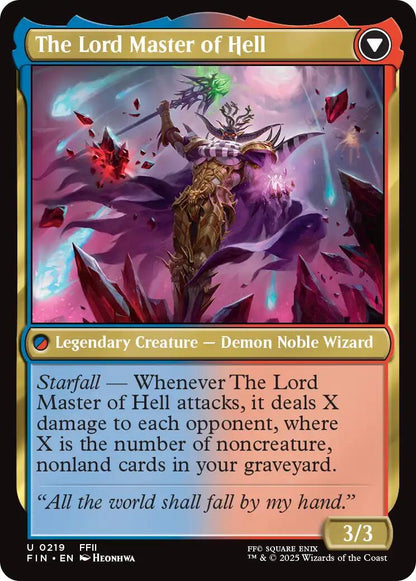 The Emperor of Palamecia // The Lord Master of Hell [FINAL FANTASY] Foil