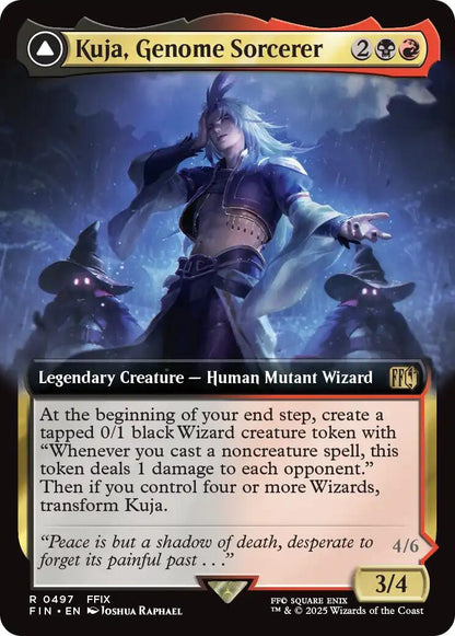 Kuja, Genome Sorcerer // Trance Kuja, Fate Defied (Extended Art) [FINAL FANTASY] Foil