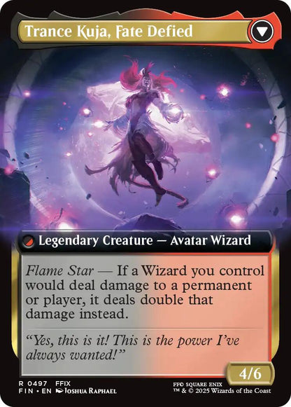 Kuja, Genome Sorcerer // Trance Kuja, Fate Defied (Extended Art) [FINAL FANTASY] Foil