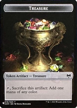 Treasure // Egg Double-Sided Token  [Secret Lair Drop Series]