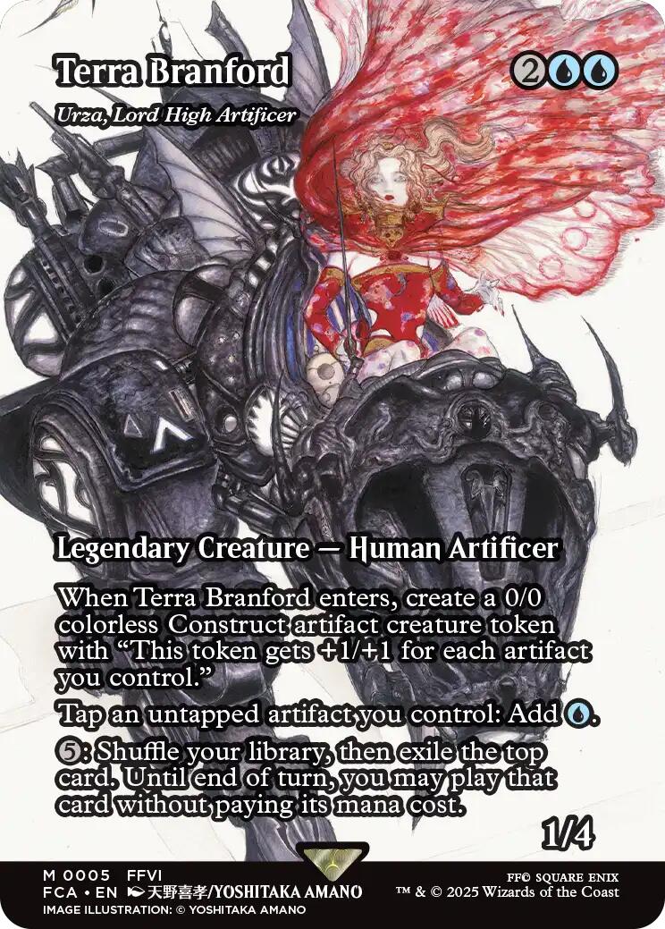 Terra Branford - Urza, Lord High Artificer (Showcase) [FINAL FANTASY : Through the Ages] Foil