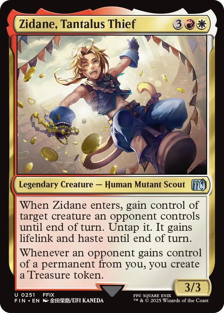 Zidane, Tantalus Thief [FINAL FANTASY] Foil