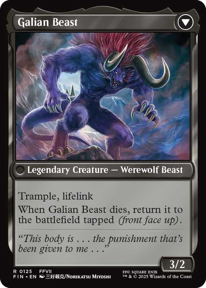 Vincent Valentine // Galian Beast [FINAL FANTASY] Foil