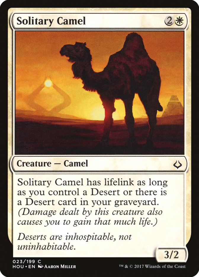 Solitary Camel [Hour of Devastation] Foil