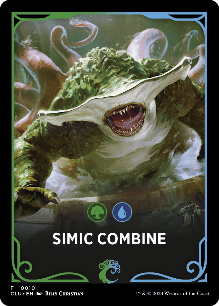 Simic Combine  [Ravnica: Clue Edition Front Cards]