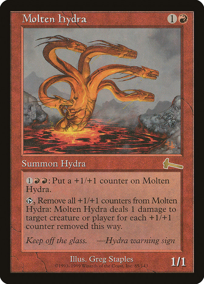 Molten Hydra [Urza's Legacy] Foil