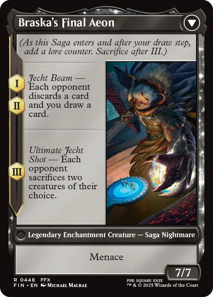 Jecht, Reluctant Guardian // Braska's Final Aeon (Extended Art) [FINAL FANTASY] Foil