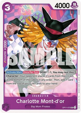 Charlotte Mont-d'or (OP11-072) - [A Fist of Divine Speed]