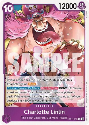 Charlotte Linlin (OP11-073) - [A Fist of Divine Speed] Foil