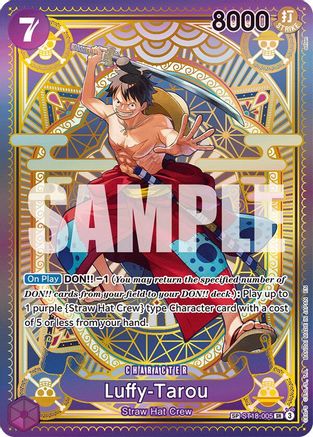 Luffy-Tarou (SP) (ST18-005) - [A Fist of Divine Speed] Foil
