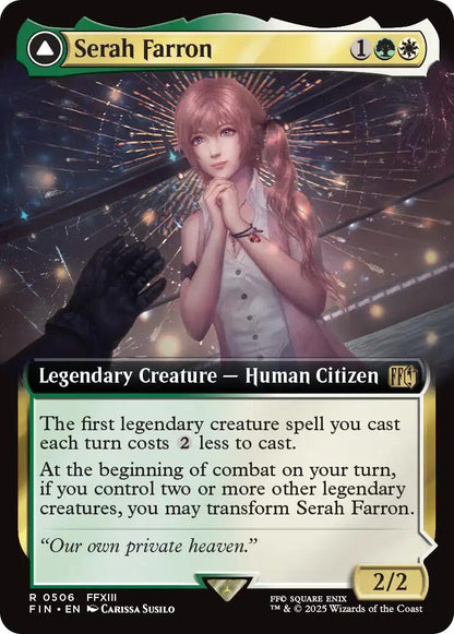Serah Farron // Crystallized Serah (Extended Art) [FINAL FANTASY] Foil