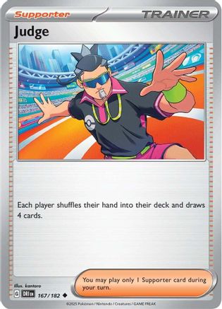 Judge (167/182) [Scarlet & Violet: Destined Rivals]